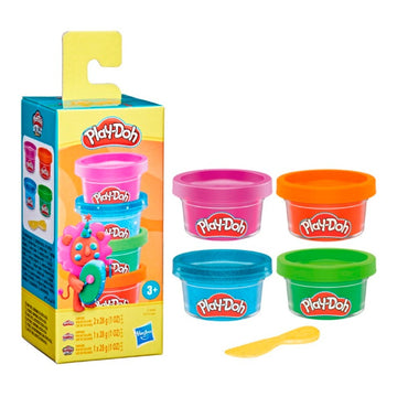 Play-Doh Mini Color Pack 4 Pieces - Assorted
