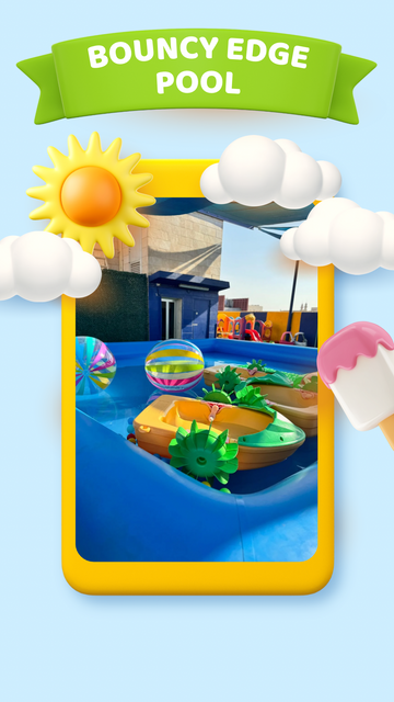 Bouncy Edge Pool