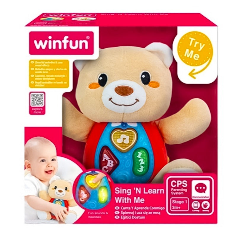 Winfun Sing N Learn With Me-Bear
