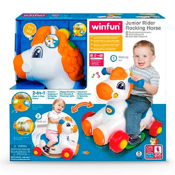 Winfun Junior Rider Rocking Horse 2 In 1