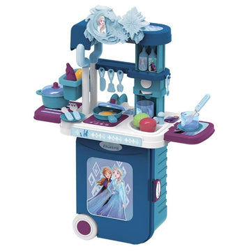 Disney Frozen Kitchen Trolley Set Blue