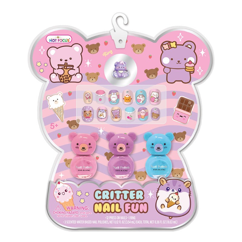 Hot Focus Sweet and Love Nails Set