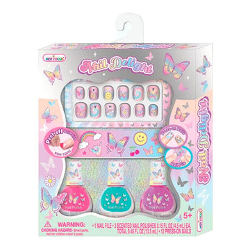 Hot Focus Nail Delight Tie Dye Butterfly