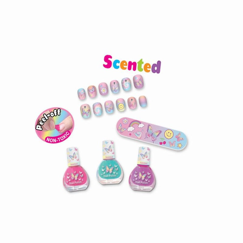 Hot Focus Nail Delight Tie Dye Butterfly