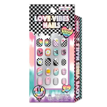 Hot Focus Love Vibes Nails