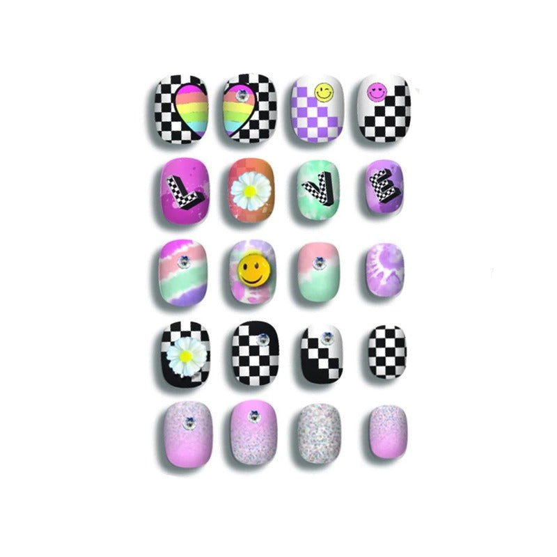 Hot Focus Love Vibes Nails