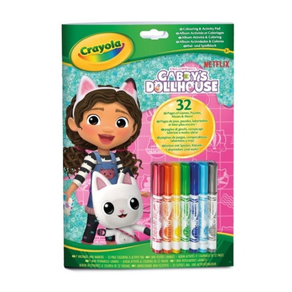 Crayola Color And Activity Pad Gabby Dollhouse
