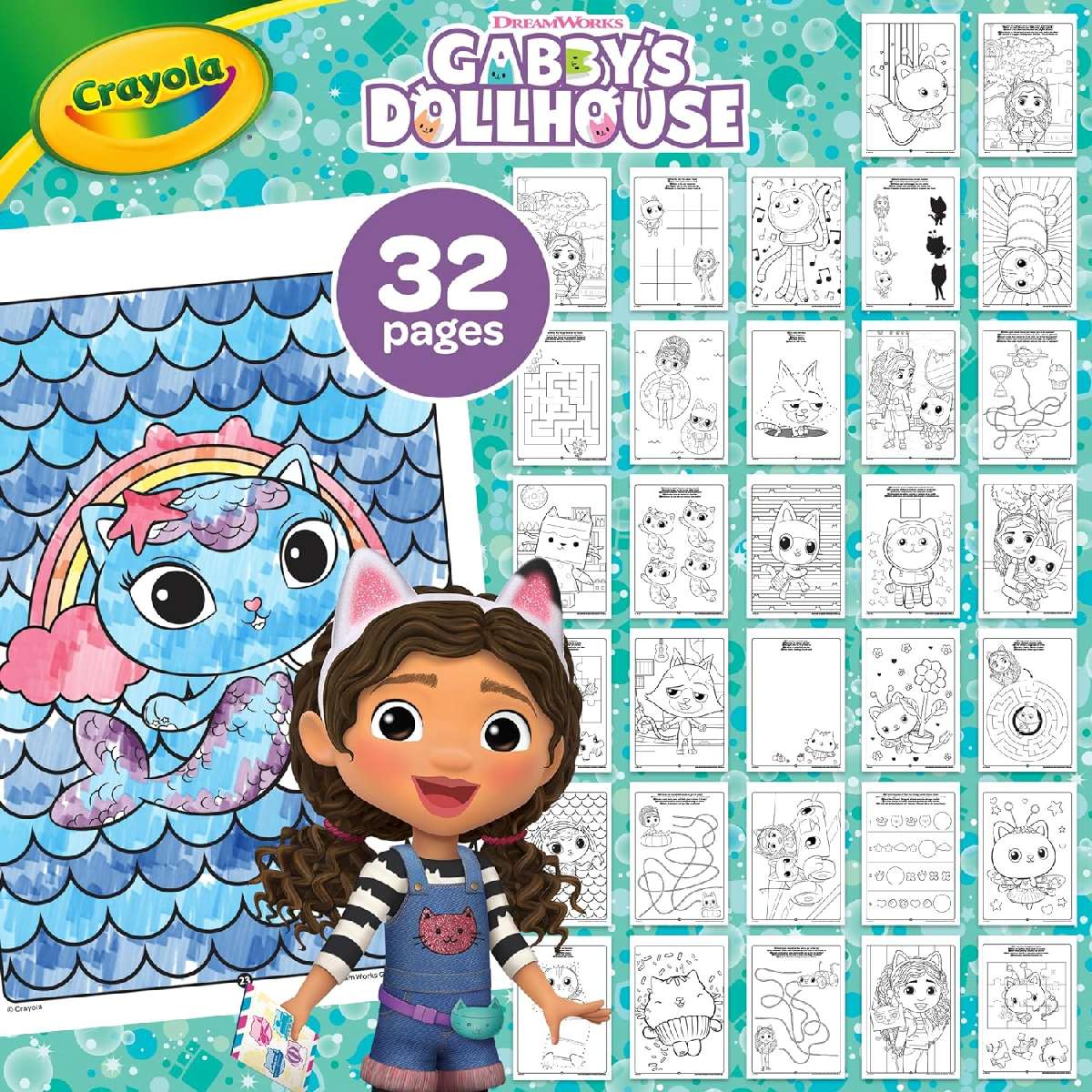 Crayola Color And Activity Pad Gabby Dollhouse