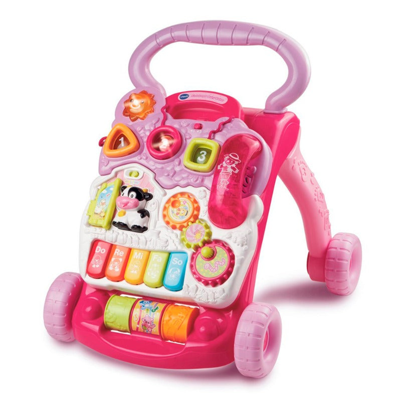 VTech First Steps Baby Walker Pink