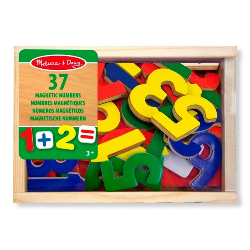 Melissa and Doug Magnetic Wooden Numbers