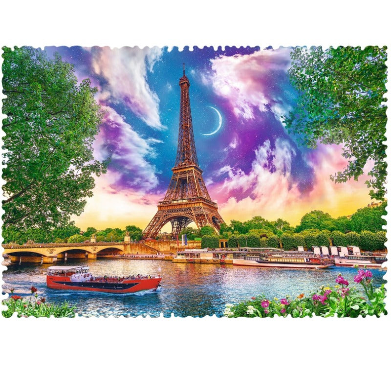 Trefl Crazy Shapes Puzzle Sky Over Paris - 600pcs