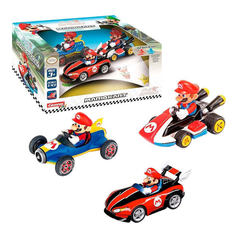 Carrera Pull & Speed Mario Kart Cars