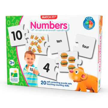 The Learning Journey Match It Numbers