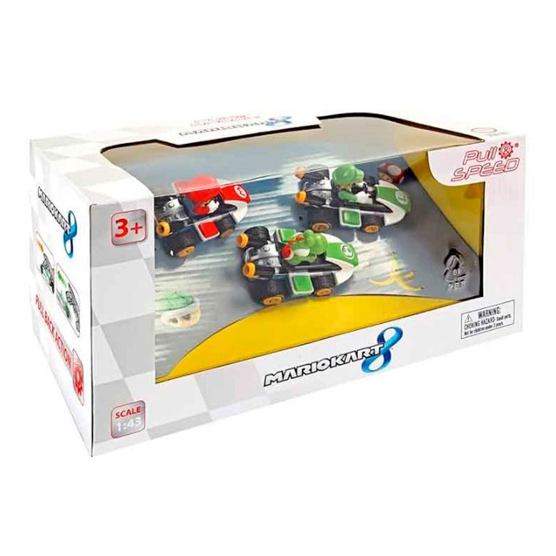 Carrera Pull N Speed Mario Kart Triple Pack