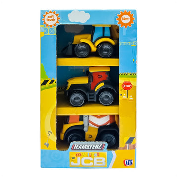 My First JCB - Big Wheeler Joey Car Multi Colored 3Pcs
