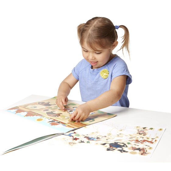 Melissa and Doug Reusable Sticker Pad - Adventure Pad