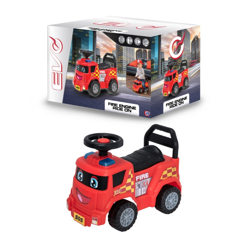 Halsall Evo Happy Fire Truck Ride On