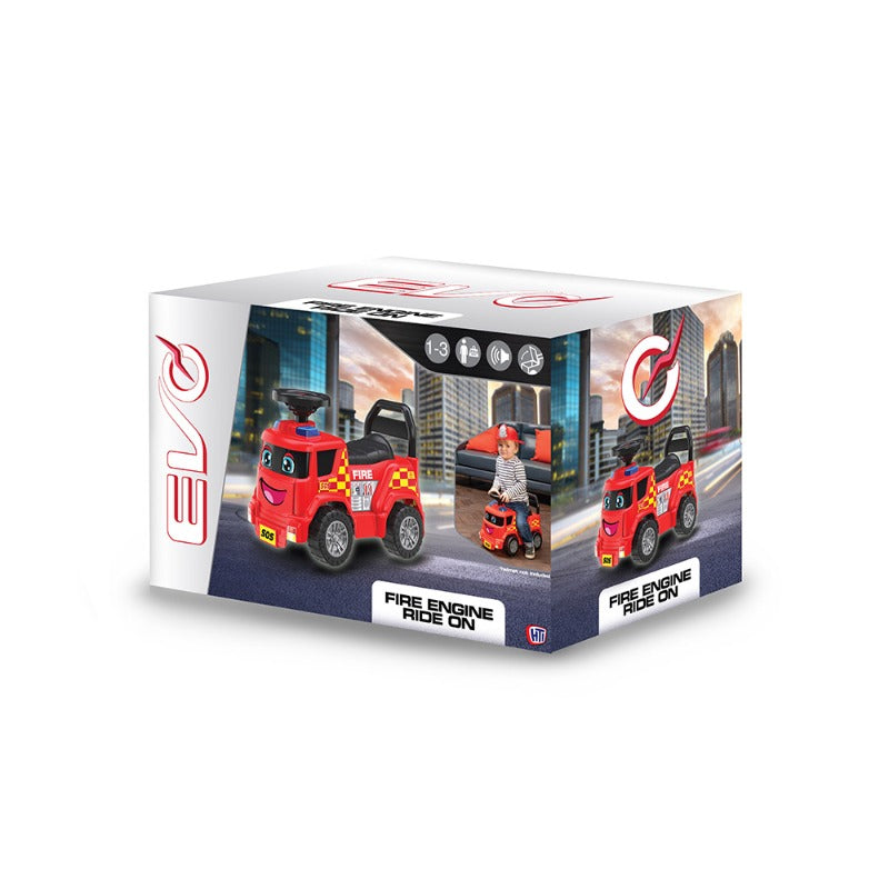 Halsall Evo Happy Fire Truck Ride On