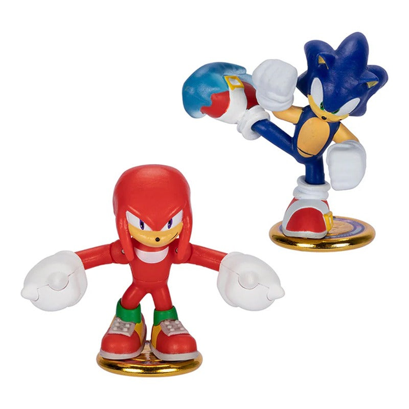 Akedo Sonic Series 1 Versus Pack - Akedo Sonic Vs Knuckles Versus