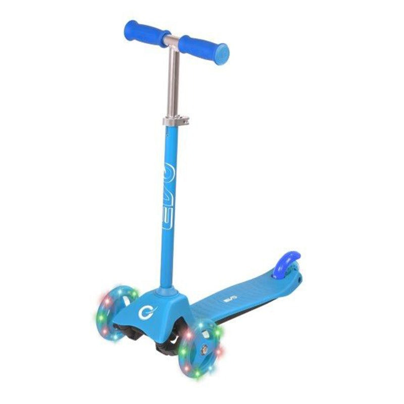 Halsall Evo Light Up Mini Cruiser Scooter - Pastel Blue