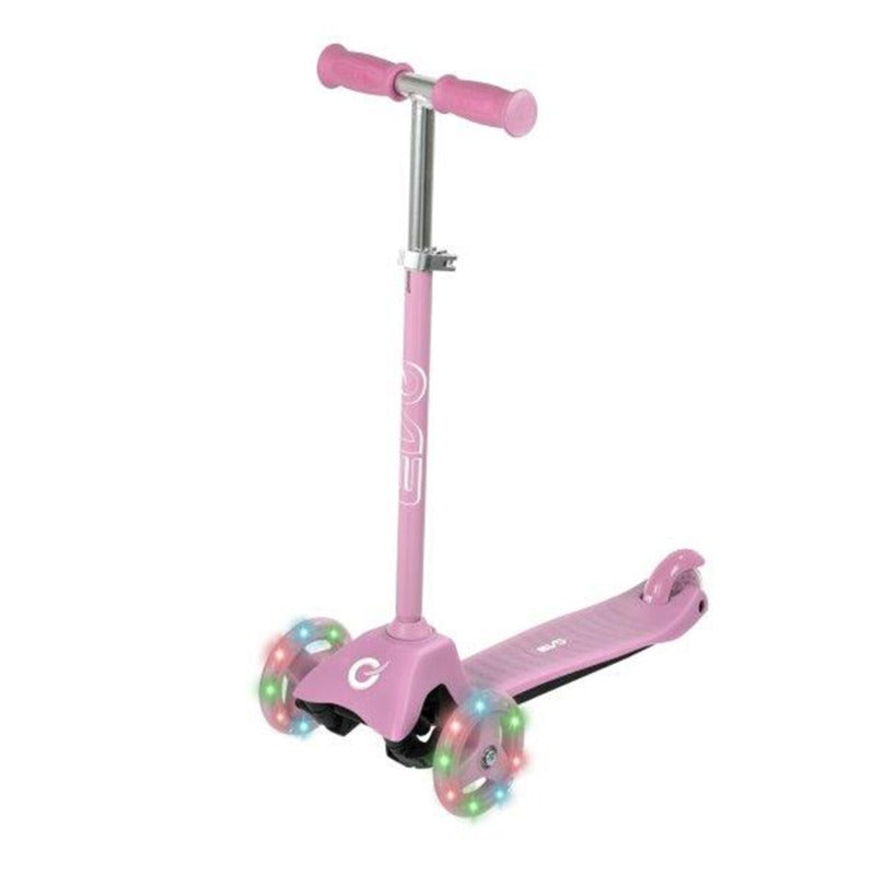 Halsall Evo Light Up Mini Cruiser Scooter - Pastel Pink