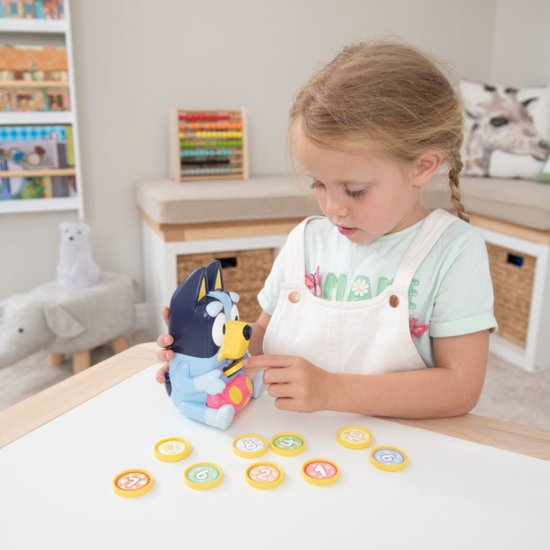 Bluey Counting Learning Kit with Bluey Wallet