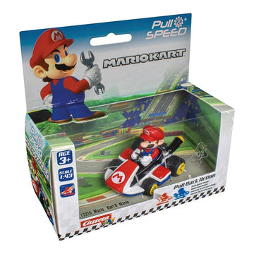 Carrera Pull & Speed Mario Kart Car - Mario