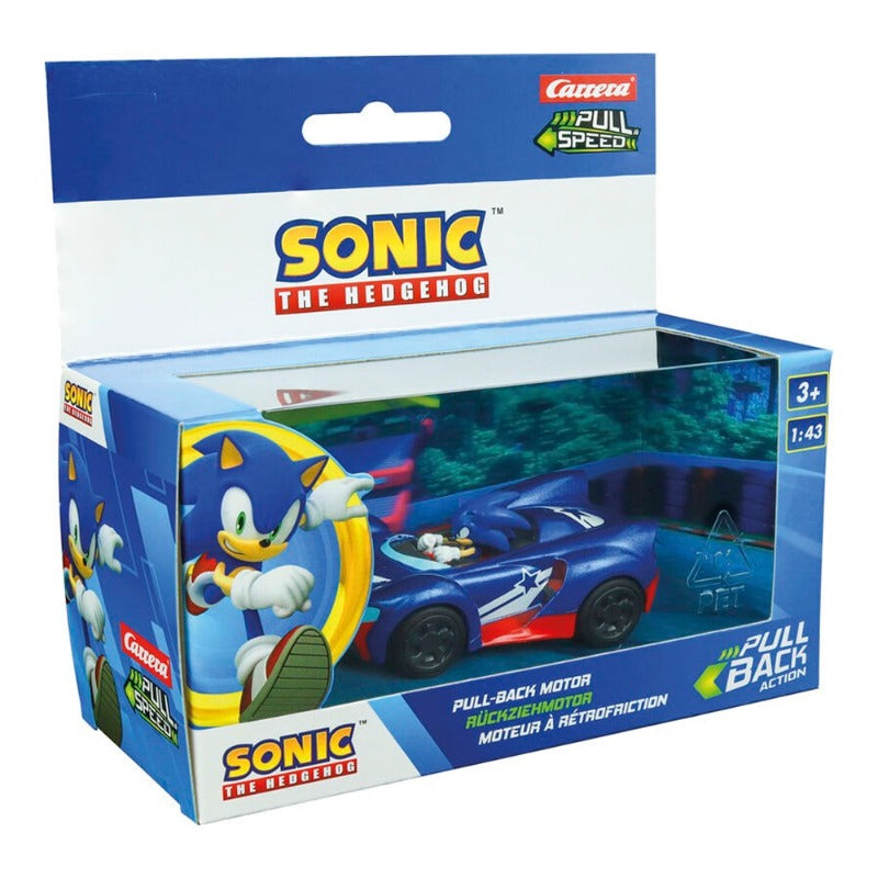 Carrera Sonic The Hedgehog Pull Speed Car