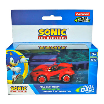 Carrera Sonic The Hedgehog Pull Speed Car - Red
