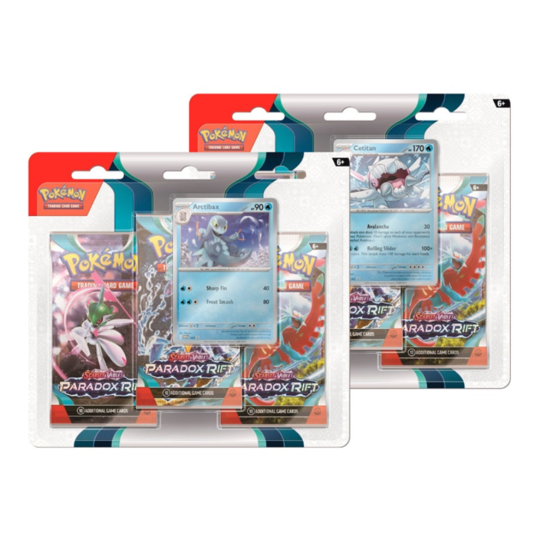 Pokémon TCG: Scarlet & Violet 4 - Paradox Rift 3P Blister Pack