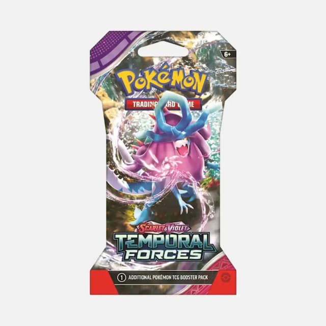 Pokémon TCG: SV05 Temporal Forces Sleeved Booster
