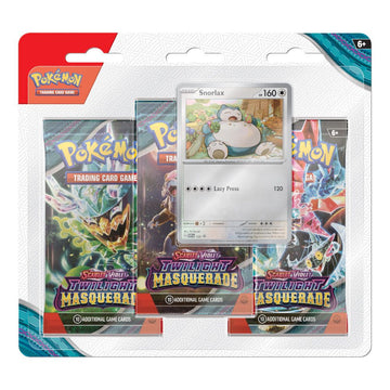 Pokémon TCG: Scarlet & Violet SV06- Twilight Masquerade 3 Pack Blister