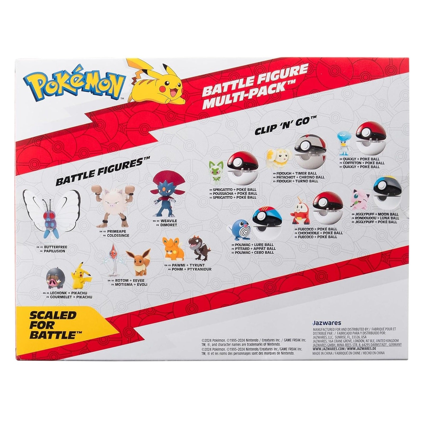 Pokémon Battle Figure 6 Pack