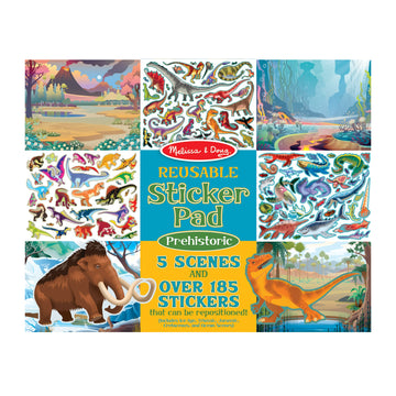 Melissa and Doug Reusable Sticker Pad - Prehistoric