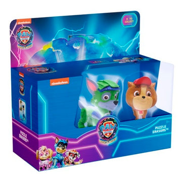 Paw Patrol The Mighty Movie 3D Puzzle Erasers - Assorted