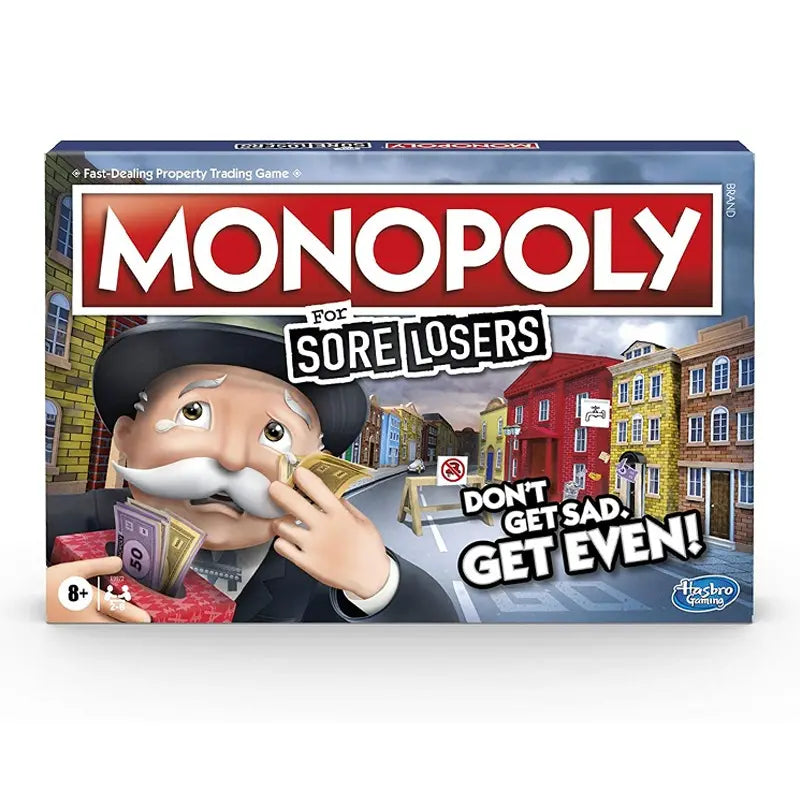 Hasbro Monopoly For Sore Losers Board Game