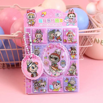 Labubu Note Book Set - 12 Pcs
