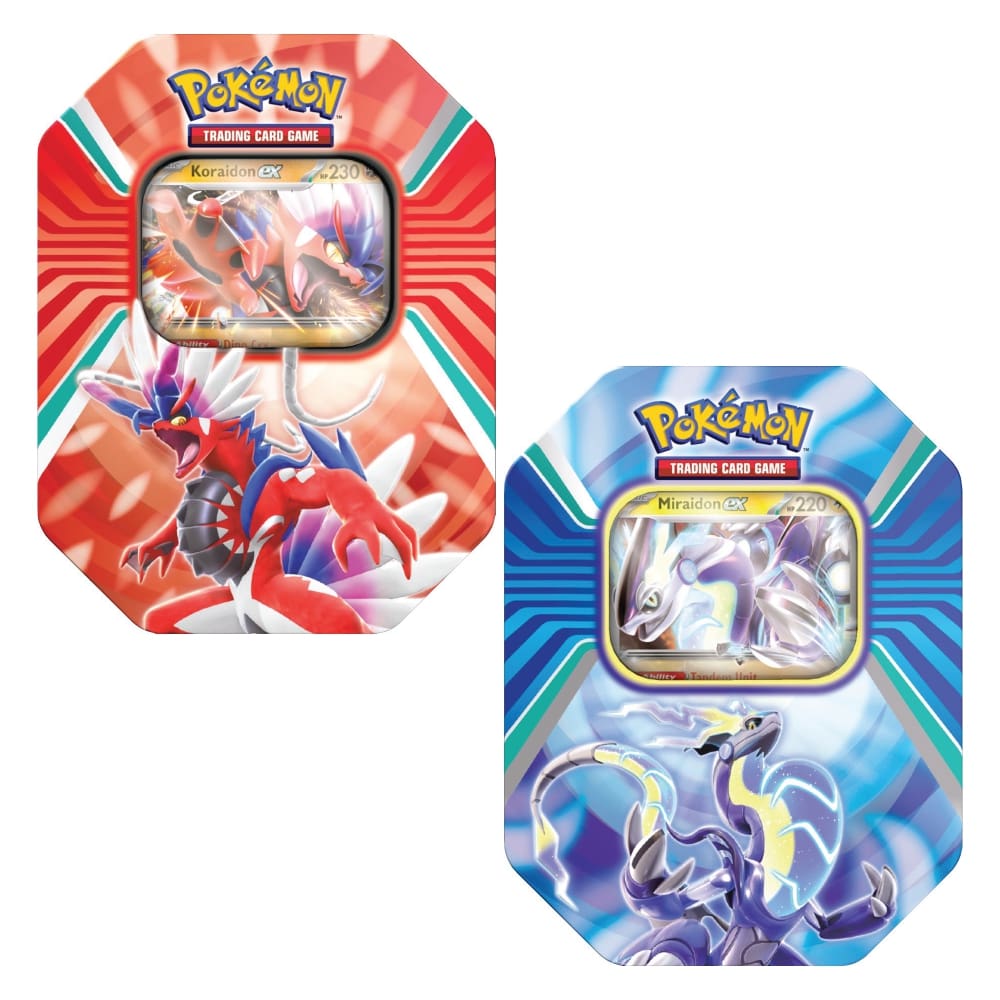 Pokémon TCG: Paldea Legends Summer Tin 2023 Case