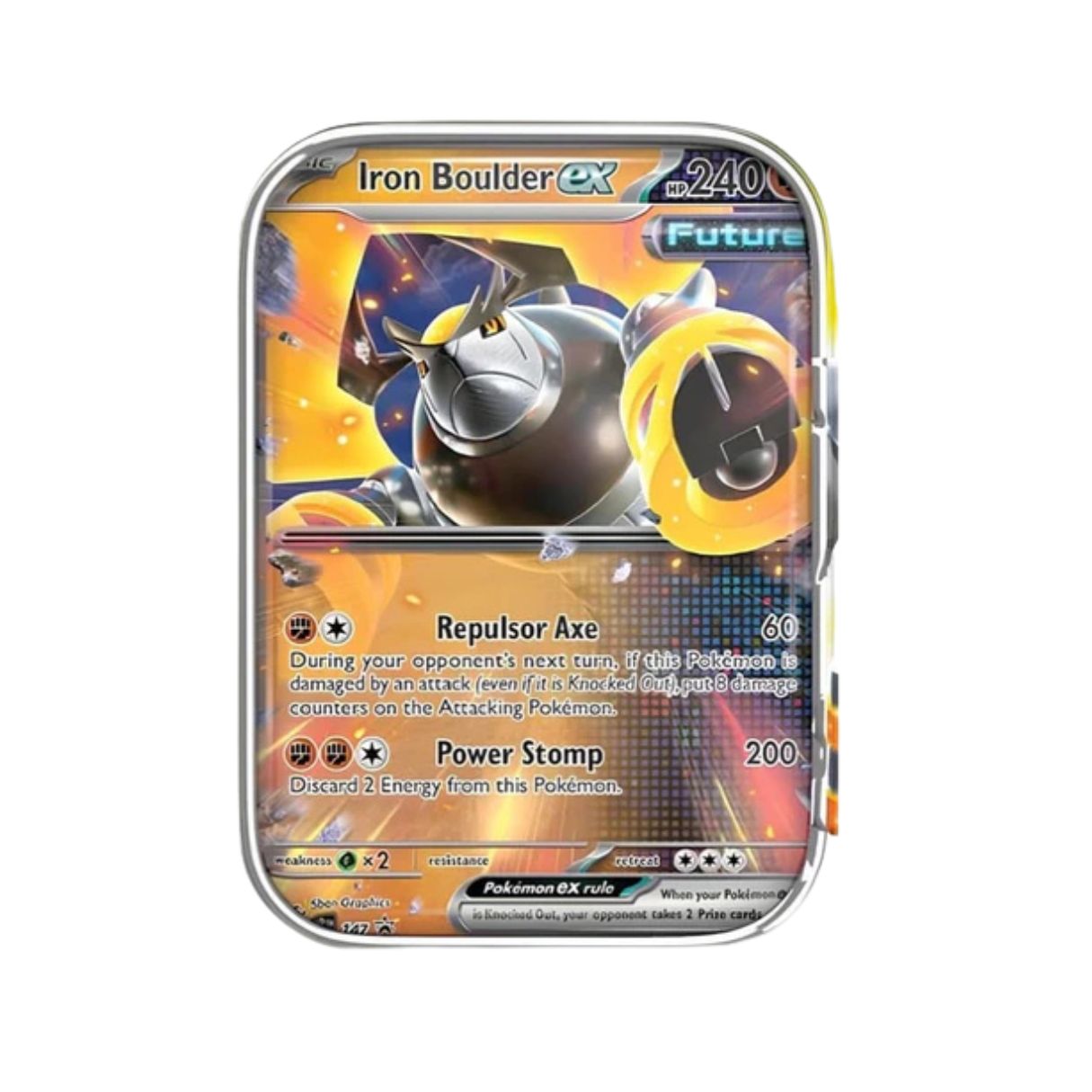 Pokémon TCG: Scarlet & Violet Paradox Destiny Fall EX Tin 2024