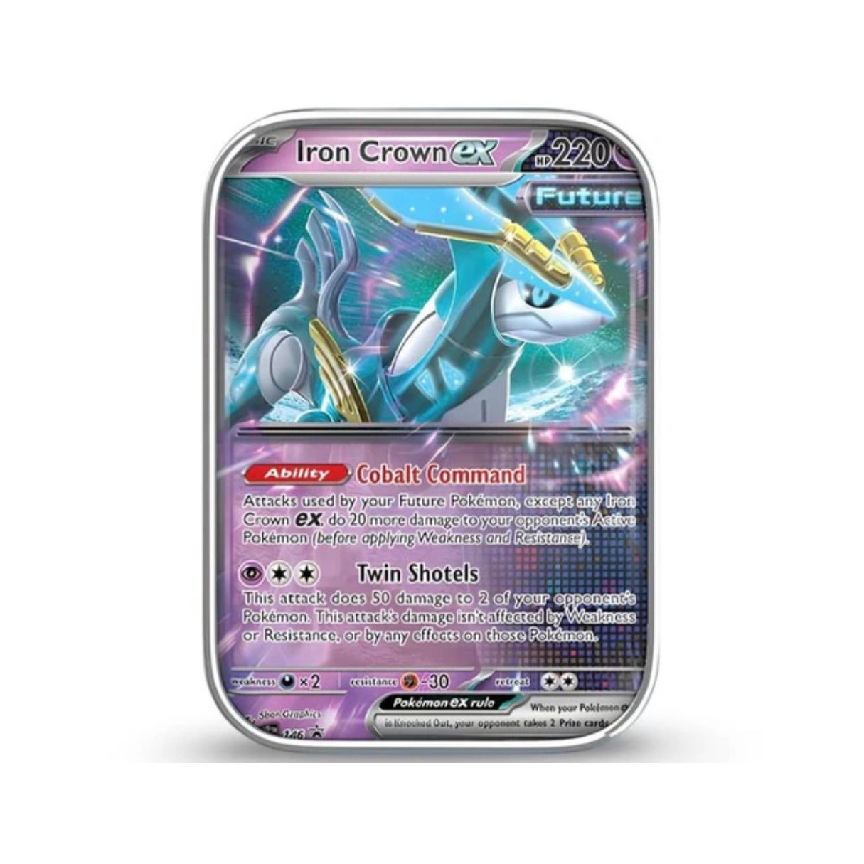 Pokémon TCG: Scarlet & Violet Paradox Destiny Fall EX Tin 2024