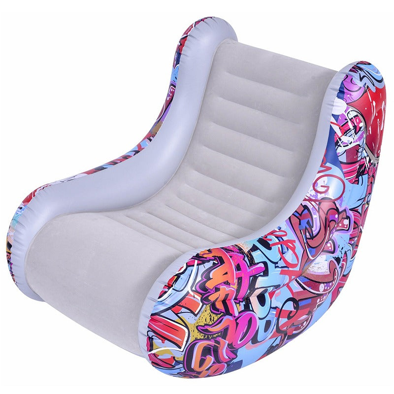 Jilong - Flocked Armchair - Single