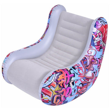 Jilong - Flocked Armchair - Single