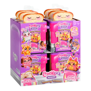 Cookeez Makery Toasty Treatz Toaster Playset