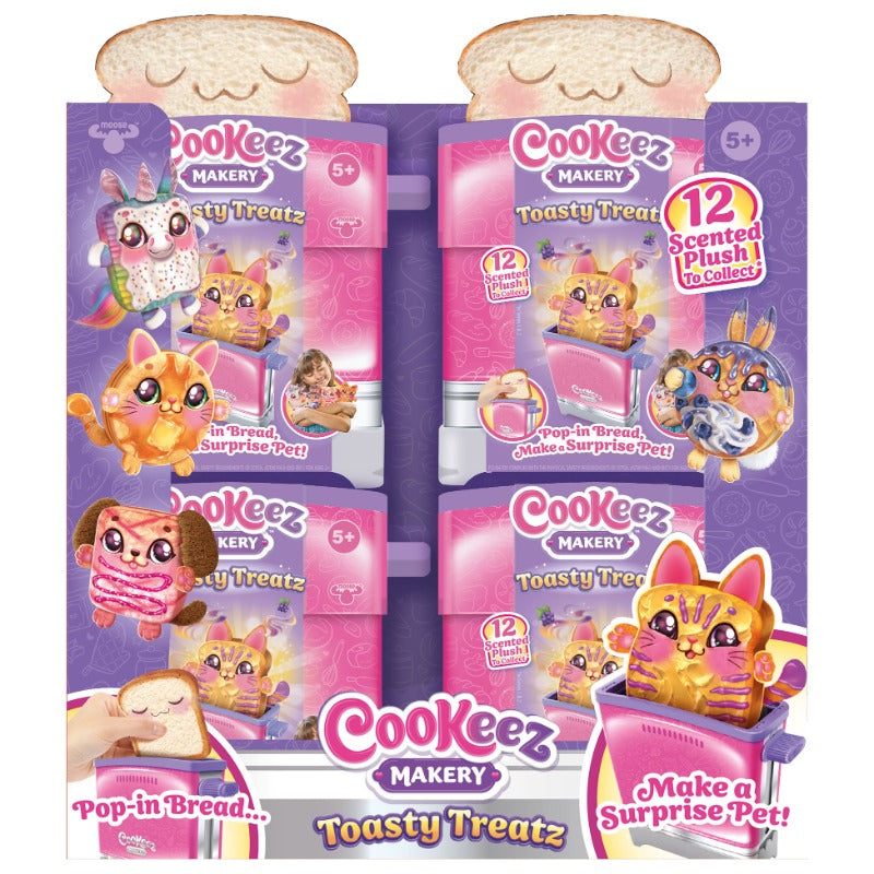 Cookeez Makery Toasty Treatz Toaster Playset