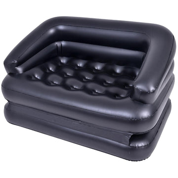 Jilong - 5 IN 1 Inflatable Sofa Bed - Black