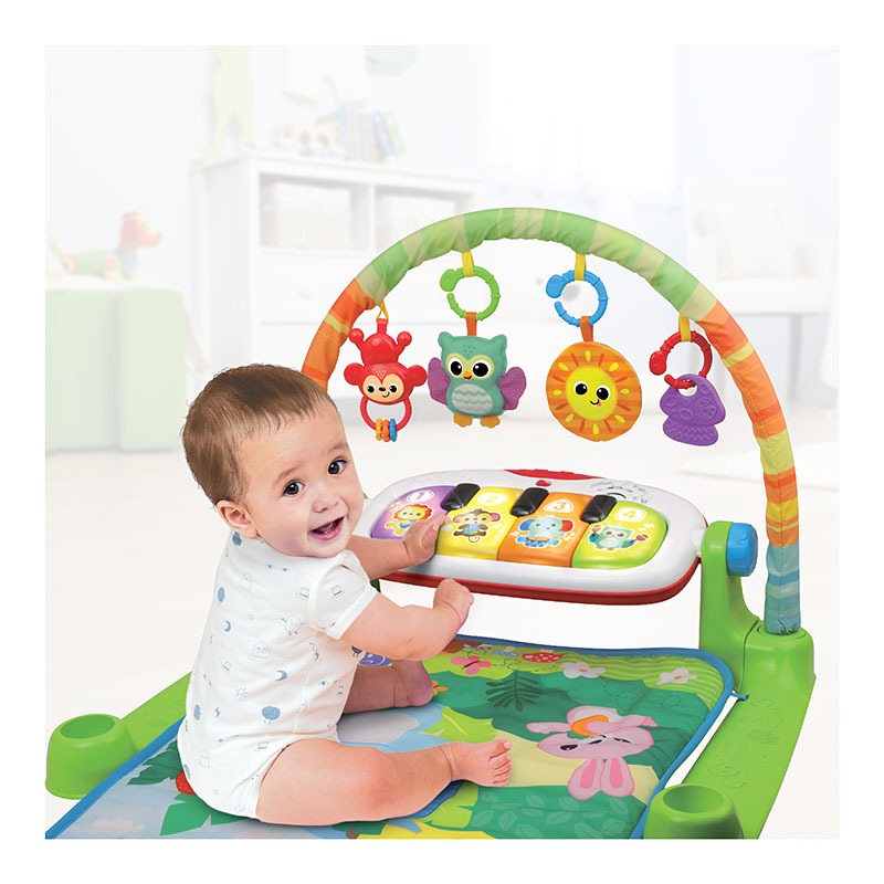 Winfun Musical Activity Center with Jungle Animals