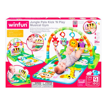 Winfun Musical Activity Center with Jungle Animals