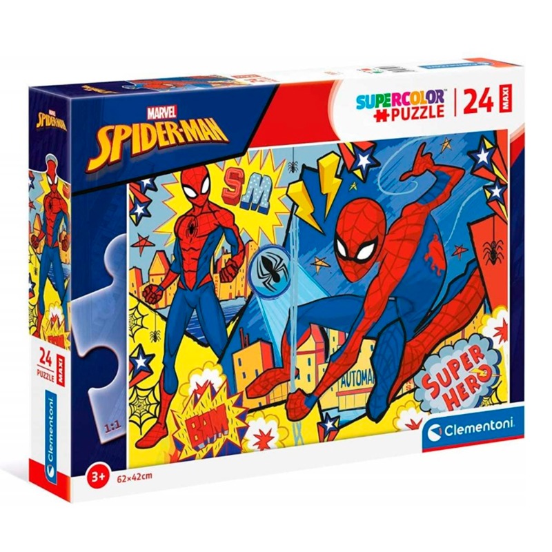 Clementoni Puzzle Maxi Marvel Spider Man 24 Pcs