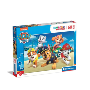 Clementoni Puzzle Super Color Maxi Paw Patrol 60 Pcs
