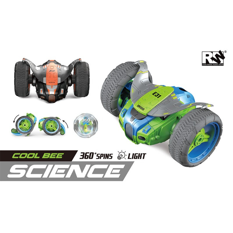 RW 1:12 RC Two Big Wheels Cool Stunt Car